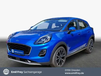 Gebraucht Ford Puma Titanium 125 PS (91 kW) 2022 Desert island blue metallic SUV