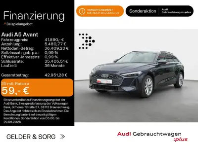 Gebraucht Audi A5 Sport 204 PS (150 kW) 2025 Firmamentblau metallic Kombi
