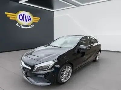 Gebraucht Mercedes A200 AMG line 156 PS (114 kW) 2016 Schwarz Limousine