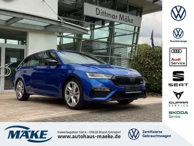 Gebraucht Skoda Octavia RS 200 PS (147 kW) 2023 Raceblau metallic Kombi