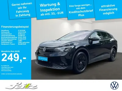 Gebraucht VW ID.4 Pure 125 kW (170 PS) 2024 Schwarz SUV
