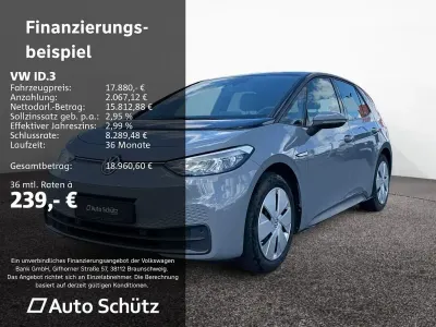 Gebraucht VW ID.3 Pure 110 kW (150 PS) 2021 Grau Kleinwagen