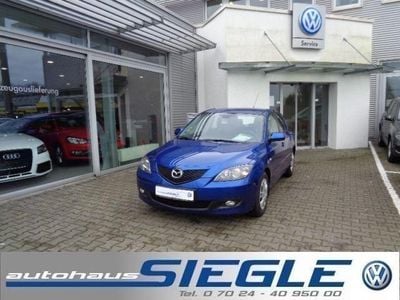 Gebraucht Mazda 3 Active 105 PS (77 kW) 2007 Blau metallic Limousine
