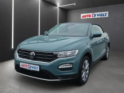 Gebraucht VW T-Roc Cabriolet Style 110 PS (80 kW) 2021 Cactus green Cabrio