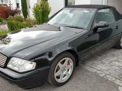 Gebraucht Mercedes SL500 306 PS (225 kW) 2001 Schwarz Cabrio