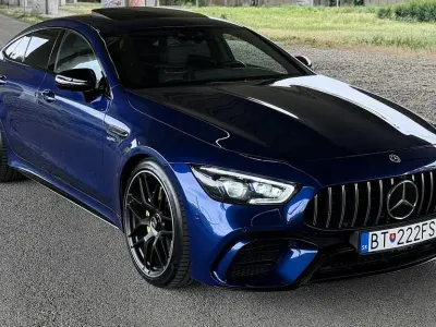 Gebraucht Mercedes AMG GT 43 AMG 367 PS (269 kW) 2021 Blau Coupé