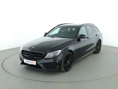Gebraucht Mercedes C300 AMG line 2017 Schwarz Kombi