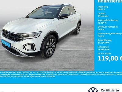 Weiß Gebraucht 2025 VW T-Roc Goal SUV | 28.721 € (Superpreis)