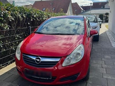 Gebraucht Opel Corsa 60 PS (44 kW) 2008 Rot Kleinwagen