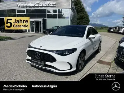 Gebraucht Mercedes 350 Premium Plus 260 kW (354 PS) 2025 Unilack polarweiß Coupé