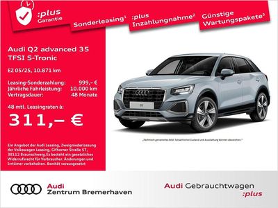 Gebraucht Audi Q2 Advanced Plus 150 PS (110 kW) 2025 Pfeilgrau perleffekt SUV