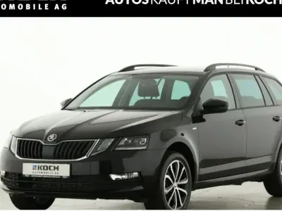 Second-hand Skoda Octavia Soleil 150 CP (110 kW) 2020 Negru Break