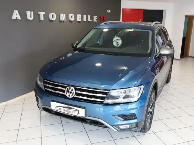 Gebraucht VW Tiguan Allspace Comfortline 150 PS (110 kW) 2019 Blau SUV