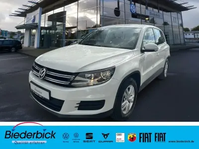 Gebraucht VW Tiguan Trendline 125 PS (91 kW) 2016 Weiß SUV