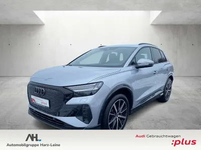 Używany Audi Q4 e-tron S-Line 125 kW (170 KM) 2025 Srebrny SUV