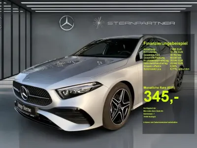 Brugt Mercedes A200 AMG 150 HK (110 kW) 2025 Sølv Sedan