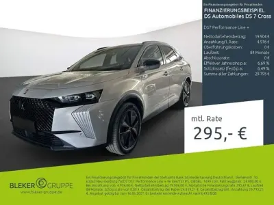 Gebraucht DS Automobiles DS7 Crossback Performance Line Plus 131 PS (96 kW) 2023 Lackierung chrystal pearl/metallic klarlack SUV
