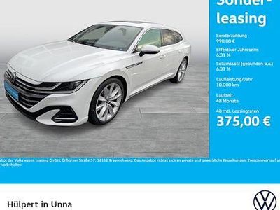 Usata VW Arteon R-line 190 CV (139 kW) 2022 Bianco Station wagon