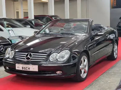 Brugt Mercedes CLK320 Elegance 218 HK (160 kW) 2003 Sort Cabriolet
