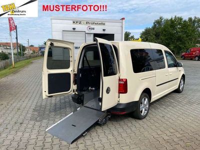 gebraucht VW Caddy Maxi DSG BEHINDERTENRAMPE TAXI MIETWAGEN