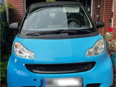 Brugt Smart ForTwo Coupé 61 HK (44 kW) 2009 Blå Coupe
