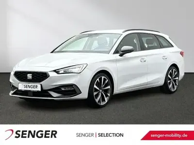 Brugt Seat Leon FR 150 HK (110 kW) 2022 Hvid Sedan