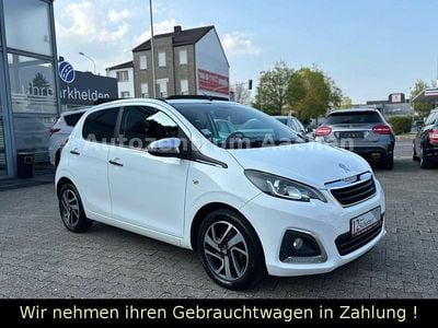 Usata Peugeot 108 Allure 82 CV (60 kW) 2015 Bianco Utilitaria