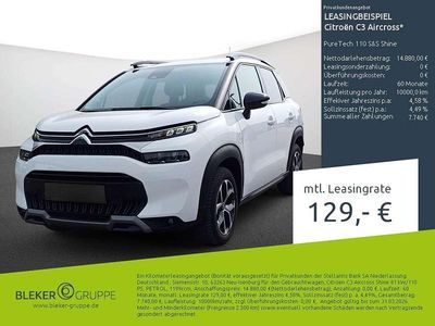 Usata Citroën C3 Aircross Shine 110 CV (80 kW) 2023 Bianco SUV