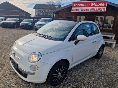 Second-hand Fiat 500 Lounge 69 CP (50 kW) 2015 Alb Cabrio