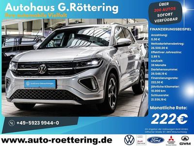 Gebraucht VW T-Cross R-line 150 PS (110 kW) 2025 Silber SUV