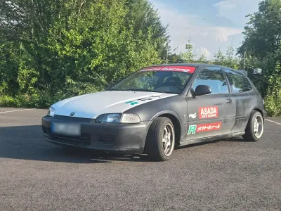 Gebraucht Honda Civic 75 PS (55 kW) 1994 Schwarz Kleinwagen