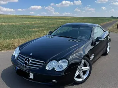 Gebraucht Mercedes SL350 245 PS (180 kW) 2003 Schwarz Cabrio