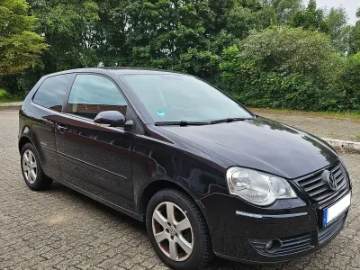 Gebraucht VW Polo United 80 PS (58 kW) 2008 Schwarz Kleinwagen