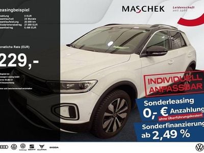 Gebraucht VW T-Roc Goal 150 PS (110 kW) 2025 Pure white schwarz SUV