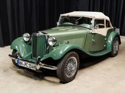 Gebraucht MG TD 54 PS (39 kW) 1951 Grün Cabrio