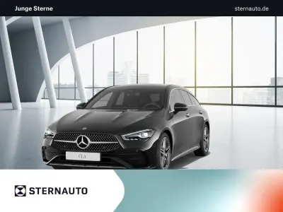 Usata Mercedes CLA180 Shooting Brake AMG line 136 CV (100 kW) 2024 Nero Station wagon