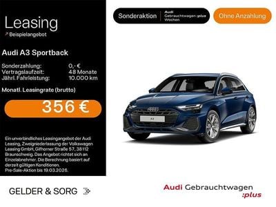 Gebraucht Audi A3 S-Line 204 PS (150 kW) 2025 Ascariblau metallic Limousine