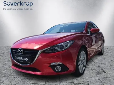 Gebraucht Mazda 3 Sports-Line 166 PS (122 kW) 2016 Rot Limousine