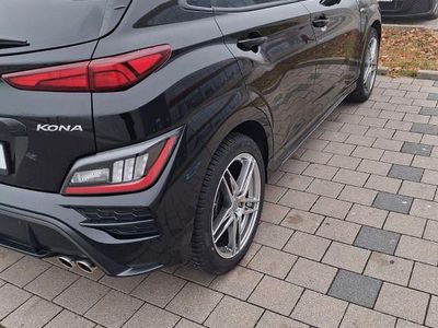 Gebraucht Hyundai Kona N Line 199 PS (146 kW) 2021 Schwarz SUV