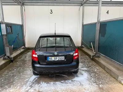 Gebraucht Skoda Fabia 60 PS (44 kW) 2008 Schwarz Kleinwagen