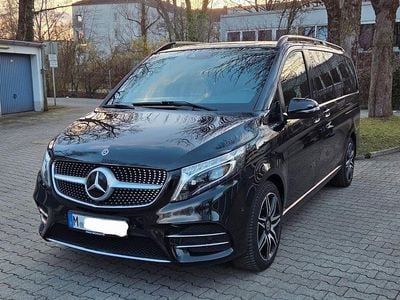 Gebraucht Mercedes V250 AMG line 190 PS (139 kW) 2020 Schwarz Van / Kleinbus