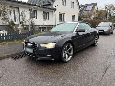 Gebraucht Audi A5 Cabriolet S-Line 163 PS (119 kW) 2013 Schwarz Cabrio