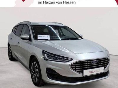 Gebraucht Ford Focus Titanium 120 PS (88 kW) 2022 Moondust silber metallic Kombi