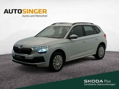 Moonweiss metallic Gebraucht 2024 Skoda Kamiq Essence SUV | 20.380 € (Guter Preis)