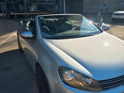 Gebraucht VW Golf Cabriolet Exclusive 160 PS (117 kW) 2012 Silber Cabrio