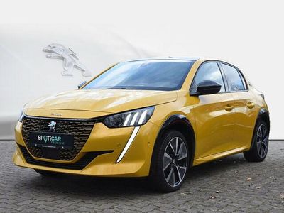 Gebraucht Peugeot e-208 GT 100 kW (136 PS) 2021 Lack gelb faro/typ aussenverkl Kleinwagen