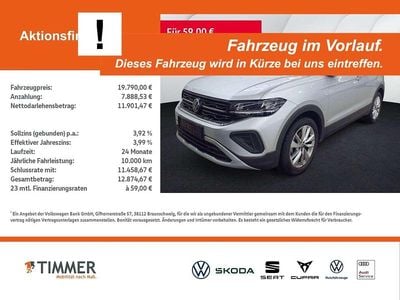 Gebraucht VW T-Cross Goal 95 PS (69 kW) 2025 Silber SUV