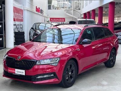 Gebraucht Skoda Superb SportLine 190 PS (139 kW) 2019 Rot Limousine