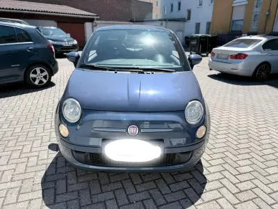 Gebraucht Fiat 500 85 PS (62 kW) 2012 Blau Kleinwagen