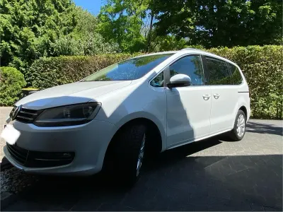 Gebraucht VW Sharan Highline 184 PS (135 kW) 2015 Weiß Van / Kleinbus